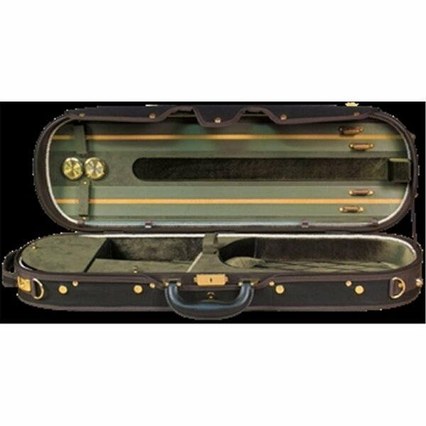 Saga Baker Street Luxury Violin Case - Modern Oblong BK-4030